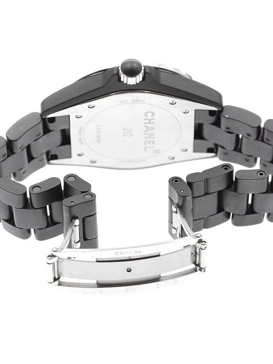 CHANEL J12 H3131 Matte Black Ceramic 42MM Automatic Men\'s Watch_899005